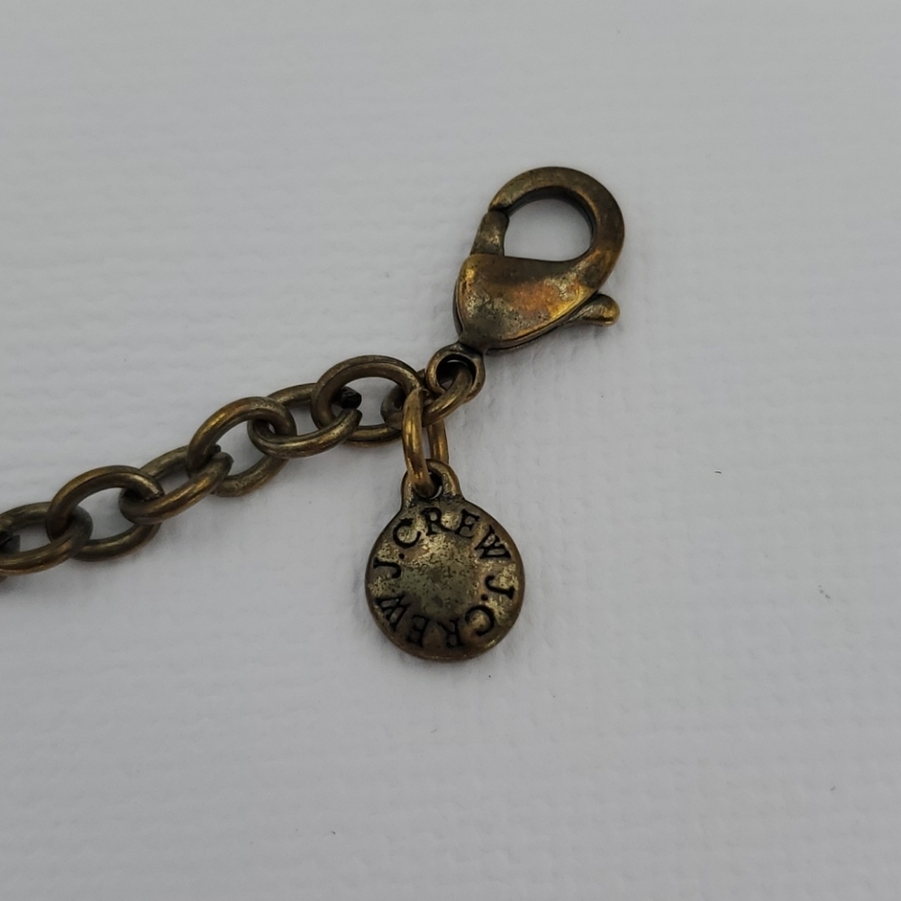 J. Crew Clear Rhinestone Necklace - Picture 7 of 8